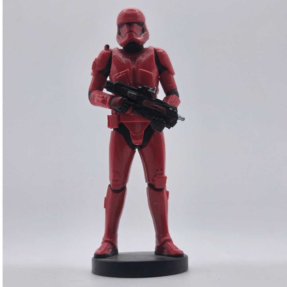 Disney Star Wars Sith Trooper Figure 4in Red Fair Rise of Skywalker Cake Topper